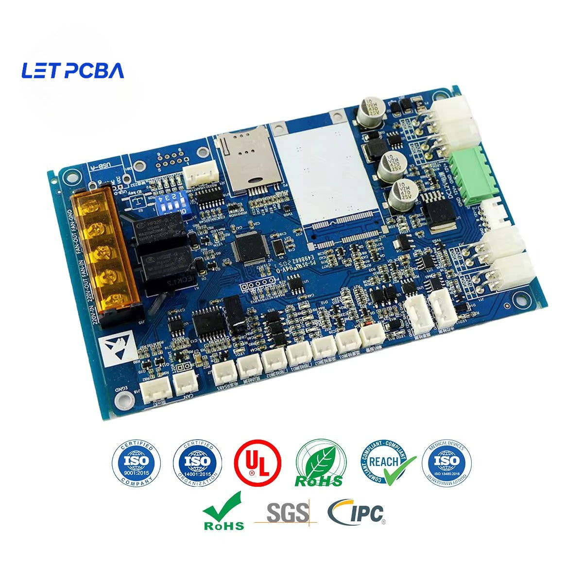 Provide Gerber and BOM Files,Electronic Professional EMS 4 Layer Fr4 Pcba Circuit Board One Stop Pcb Assembly Supplier